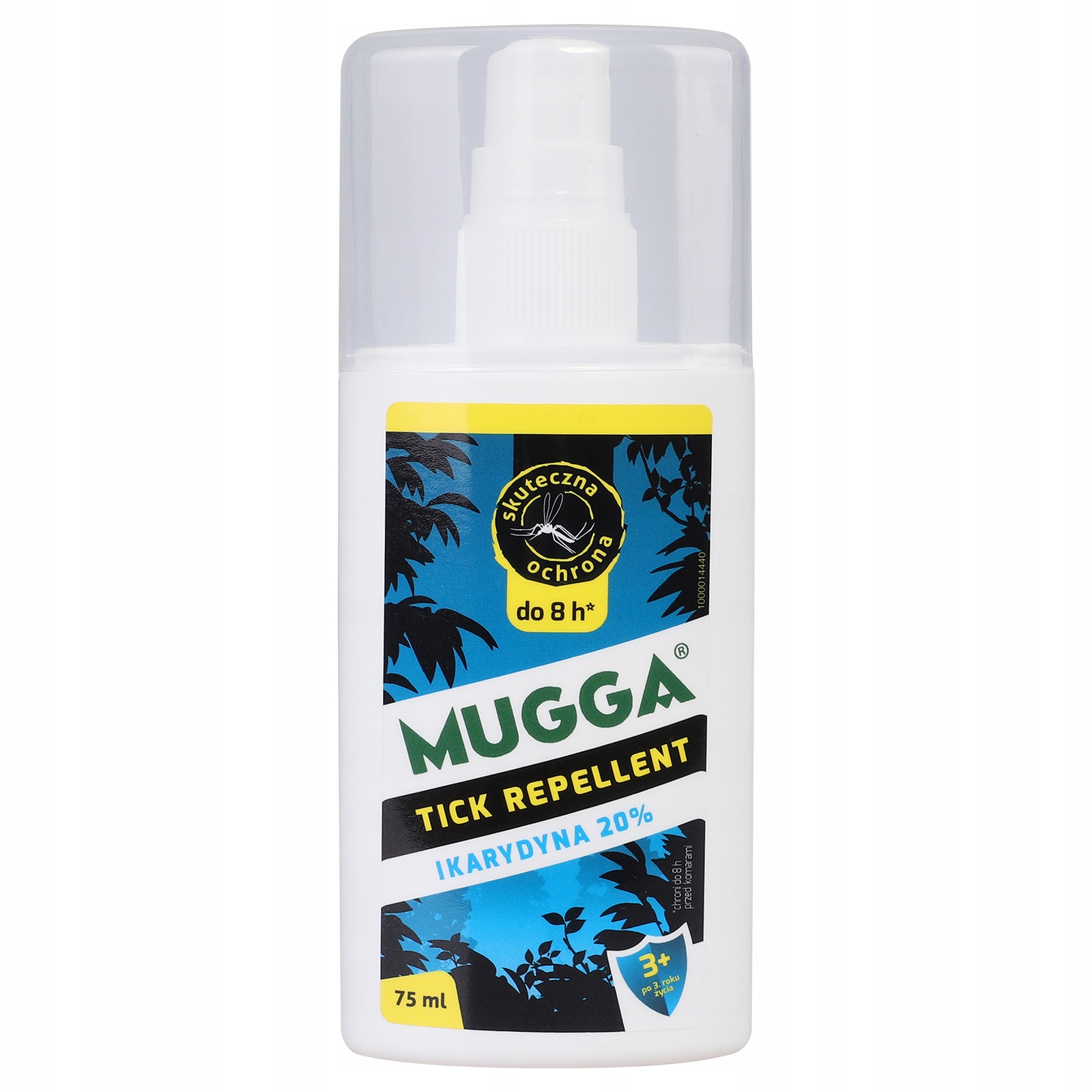

Mugga Na Kleszcze Komary Spray 75ml z Ikarydyną