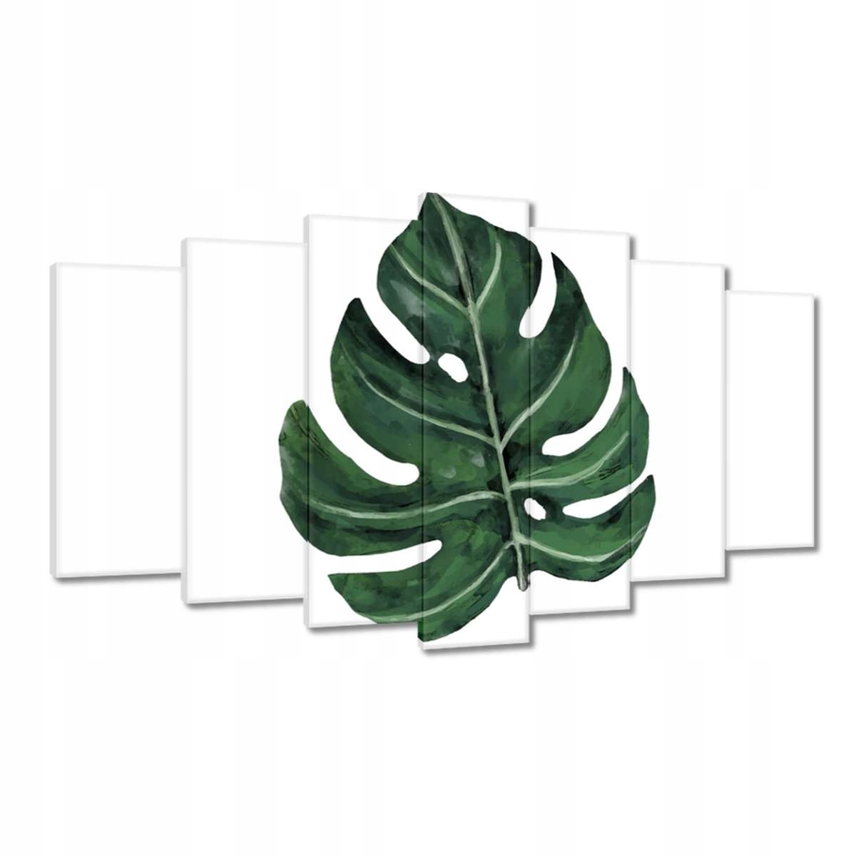 Obrazy 140x80 Monstera Zelený list