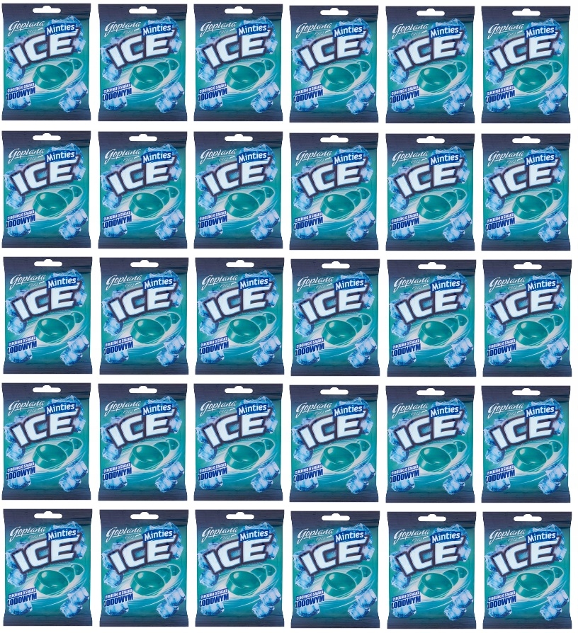 30x 90g Goplana Minties Ice cukierki lodowe Karton