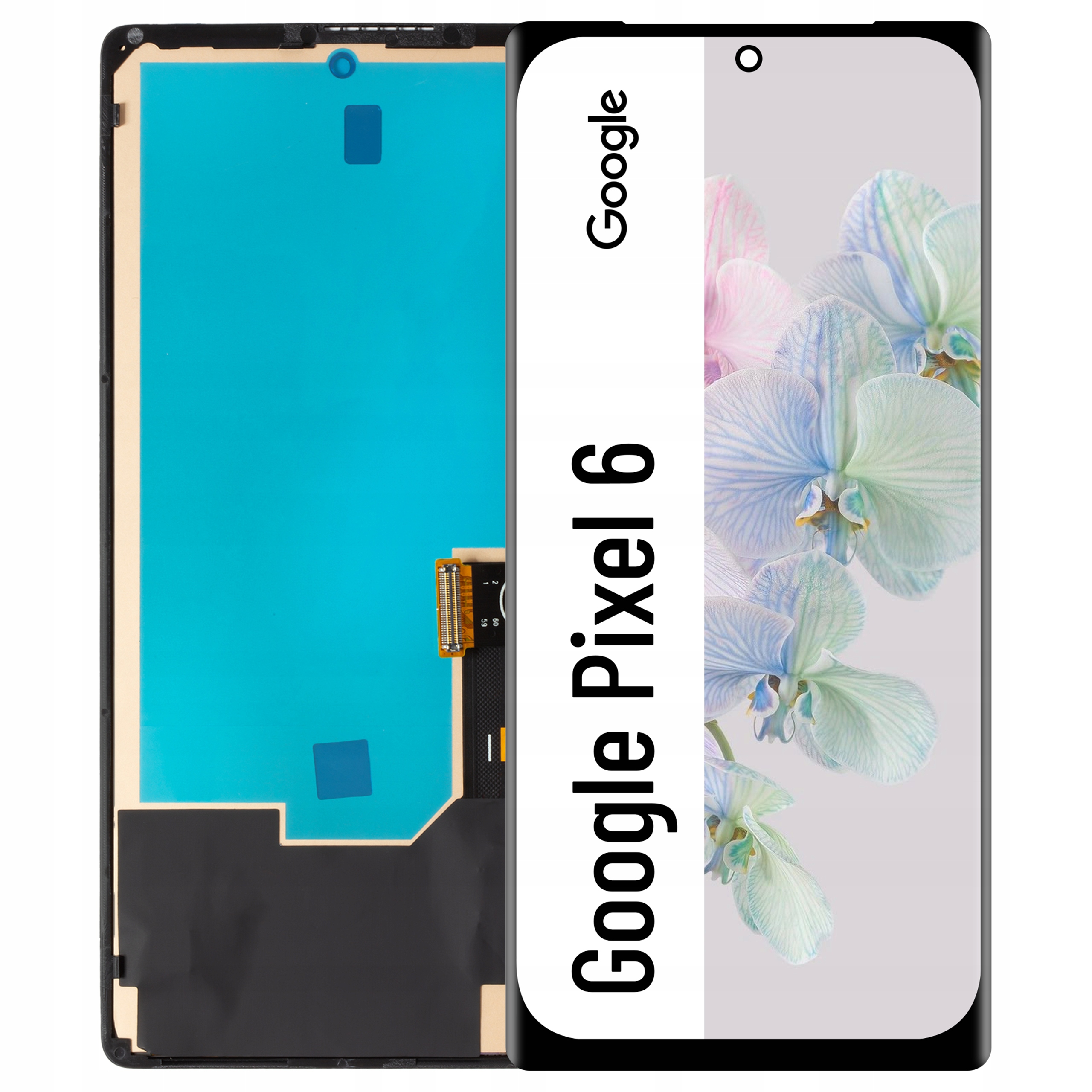 Oled displej pro Google Pixel 6 LCD Displej Digitizer Dotyk Rámeček