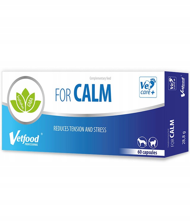 

Vetfood For Calm 60 kaps na stres Pies Kot