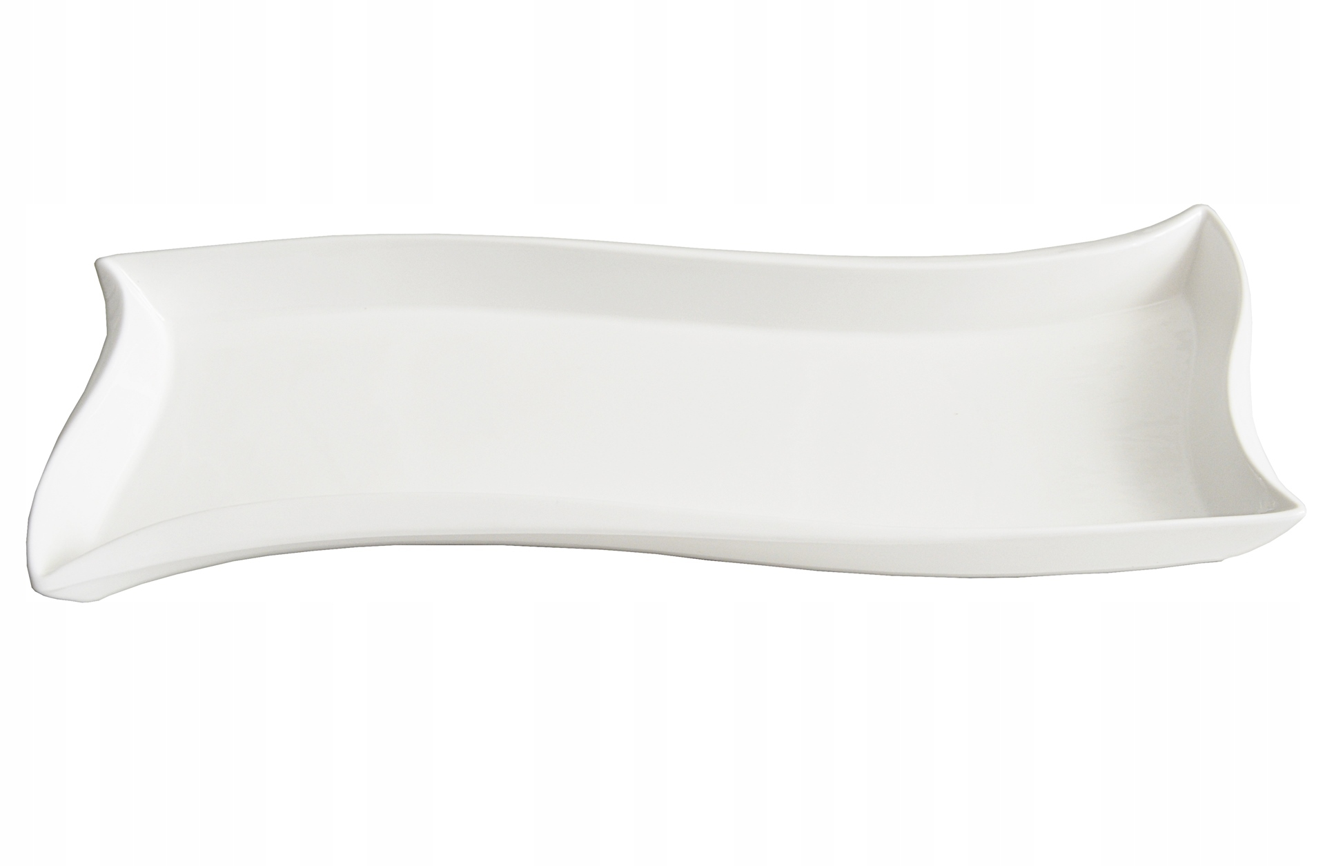 

Biały półmisek Prostokątny Porcelana 26x10 Wwa Fm