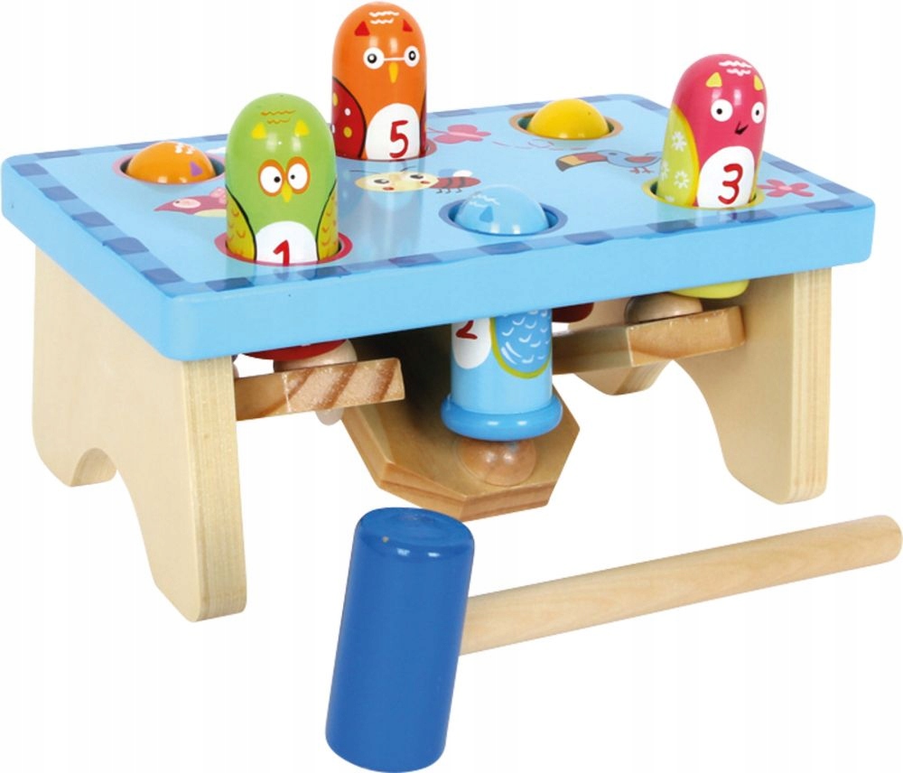 

Wbijanka Przebijak Montessori Uciekające ptaszki