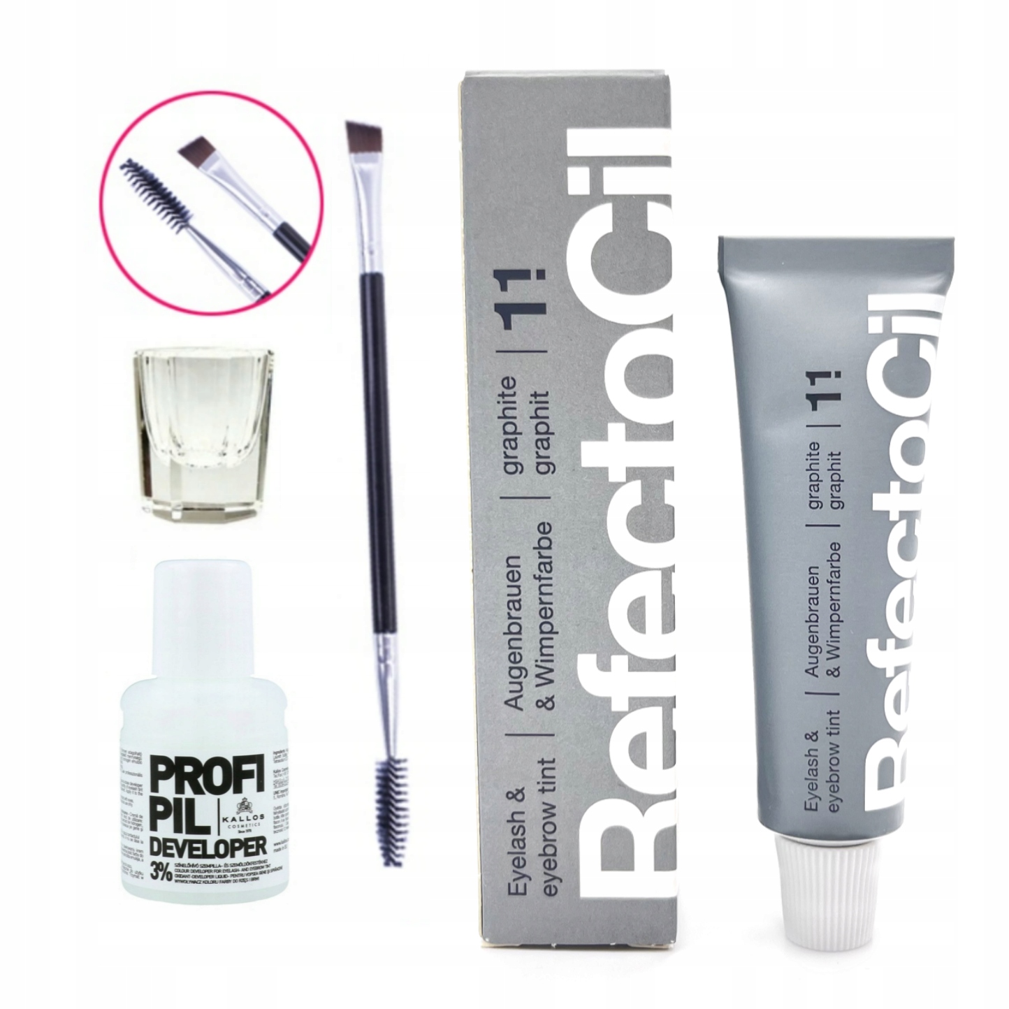 Zestaw do Henny Refectocil Henna Grafitowa 1.1