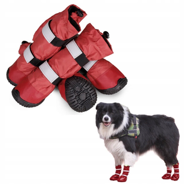 Levně Voděodolné zateplené boty pro psa Eliot #55