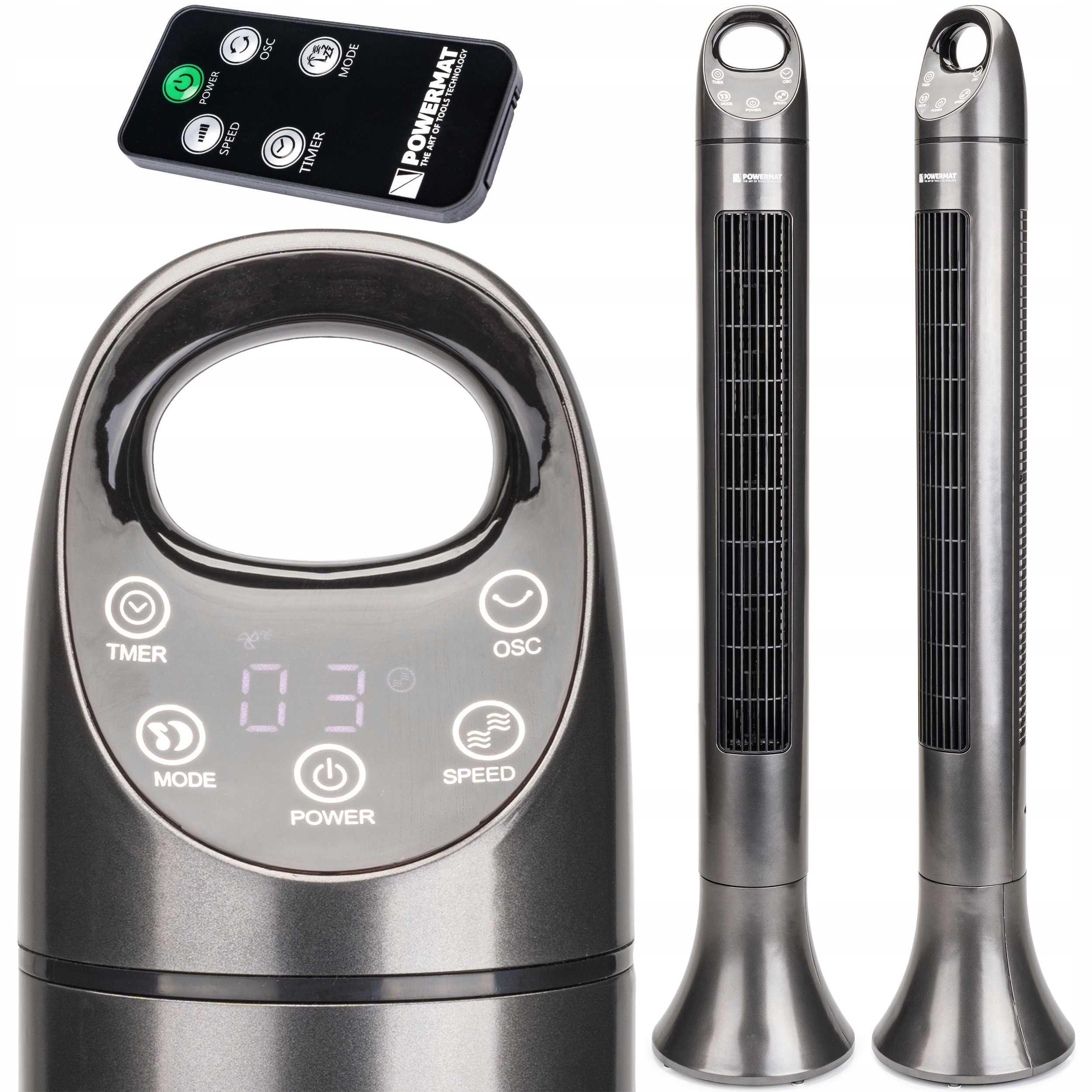 

Wentylator Kolumnowy Stojący Podłogowy Wiatrak 80W