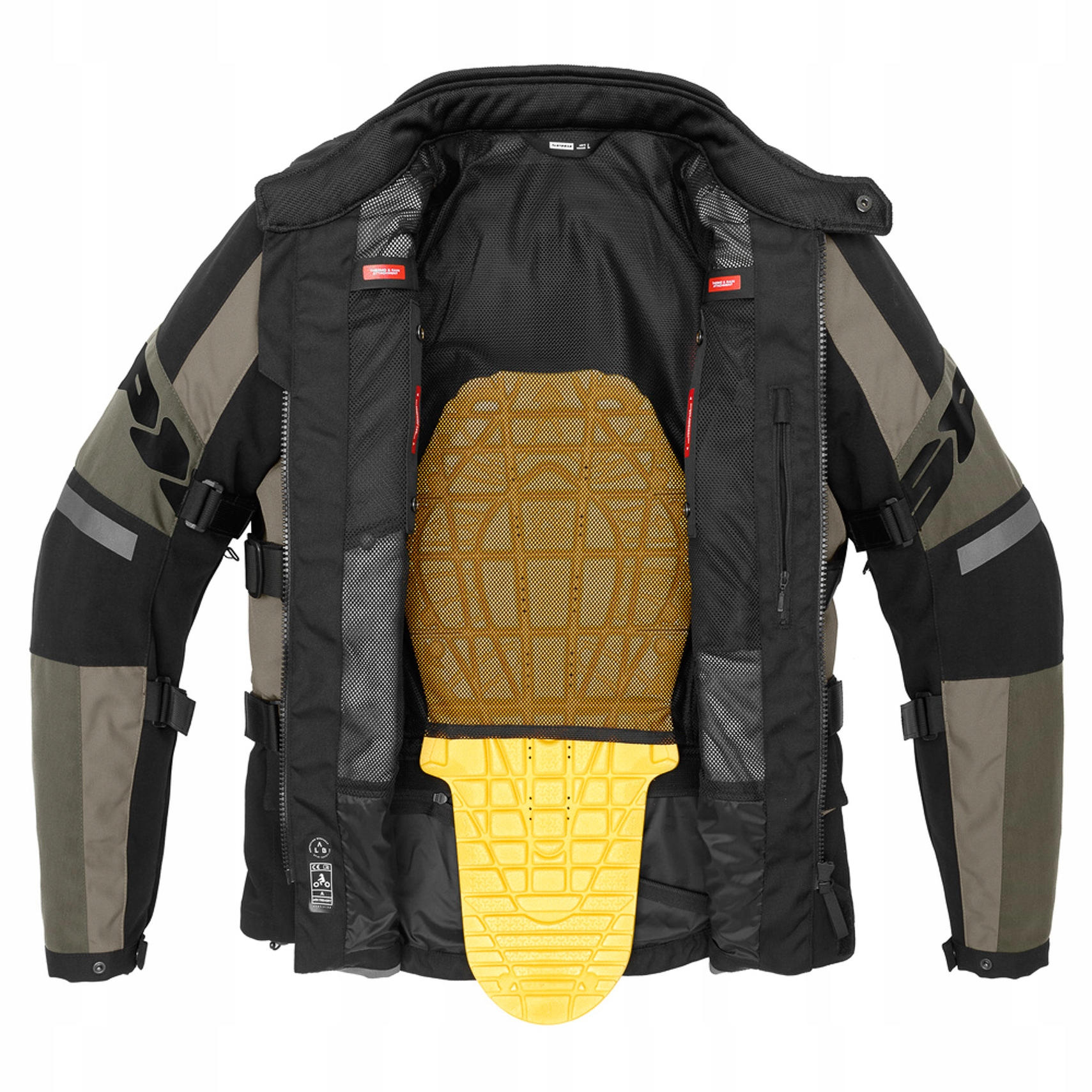 Kurtka tekstylna Spidi 4Season Evo khaki S Materiał tekstylia