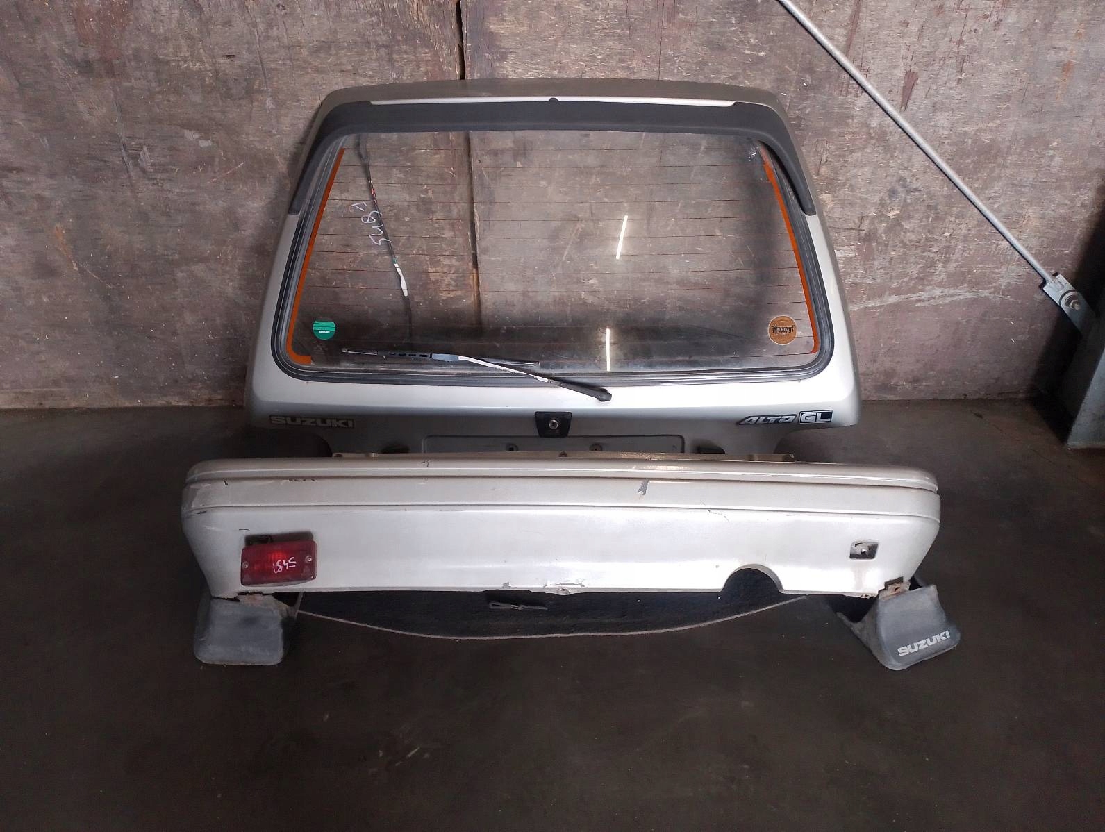 complete rear part MARUTI 800 800 49T trunk door bumper