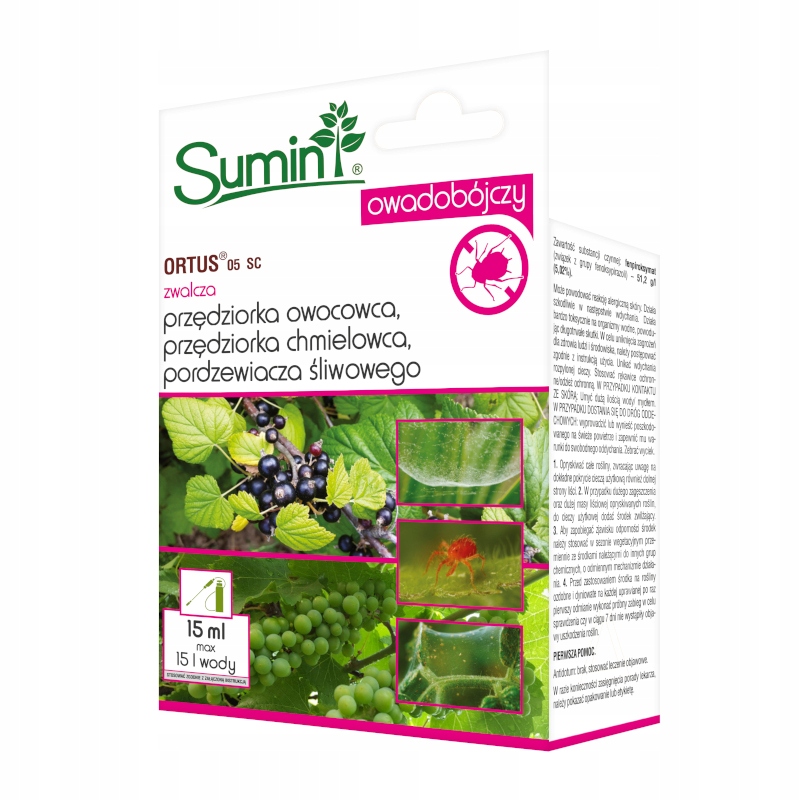 

Ortus 05 Sc 15ml Sumin zwalcza przędziorki