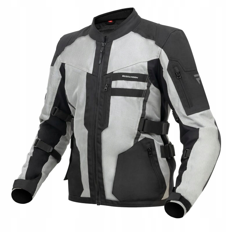 Textilná bunda Rebelhorn Scandal II Silver/Black Xs Na Darček