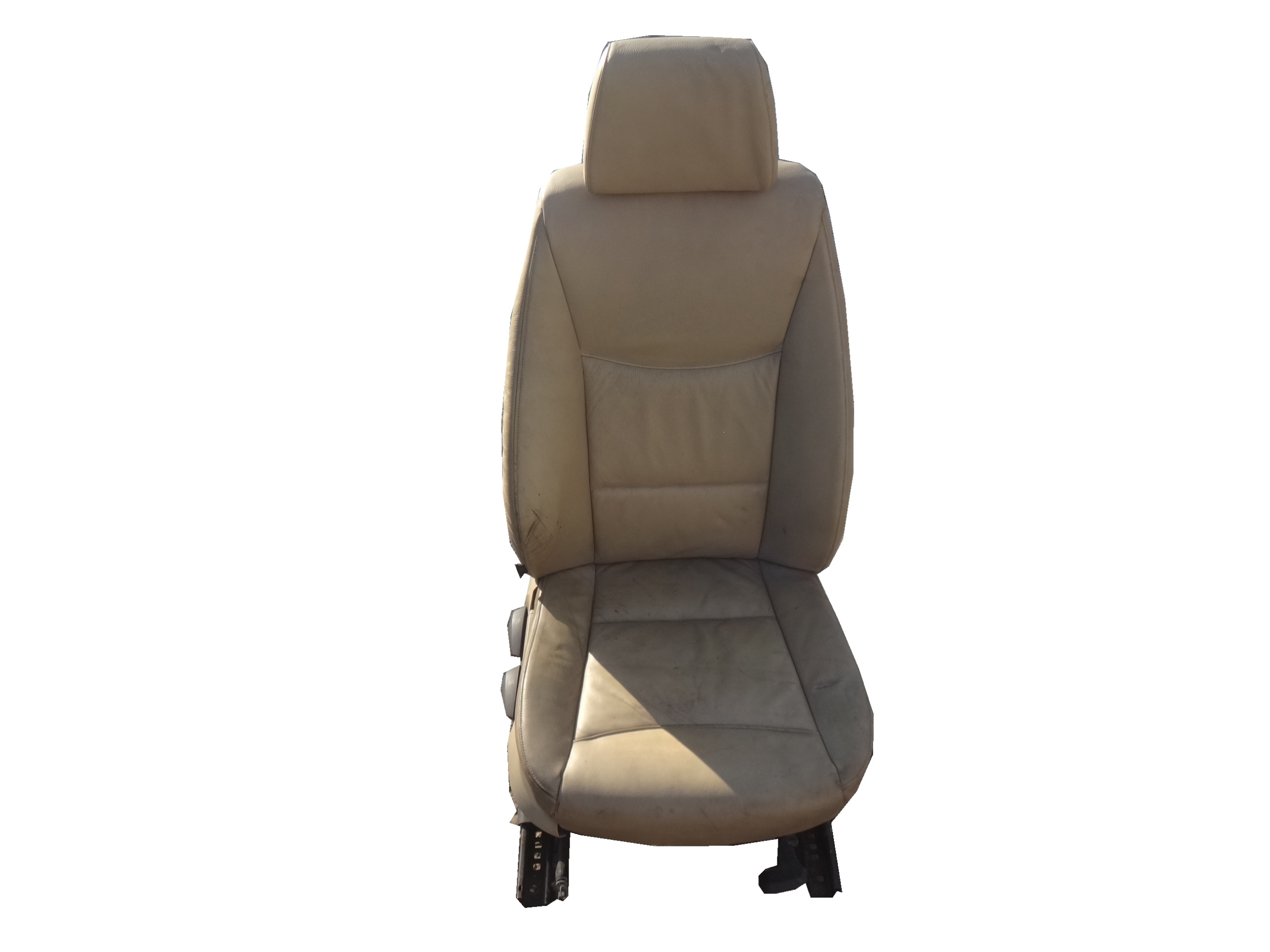 Сиденье П BMW E90 E91 бежевая кожа