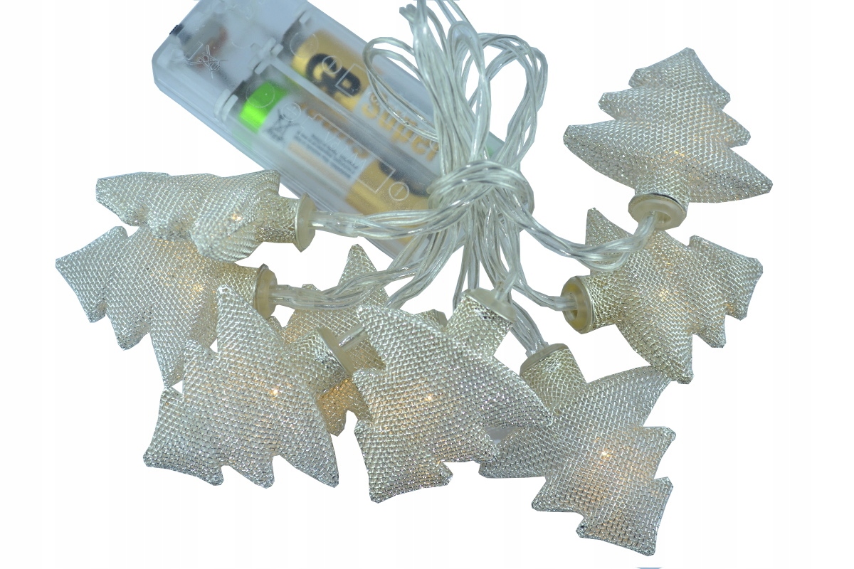 

lampki Choinkowe 8LED Baterie choinki 3D Dekoracja