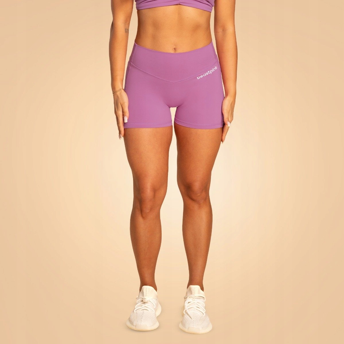 GymBeam Damskie szorty Grace Purple GymBeam L