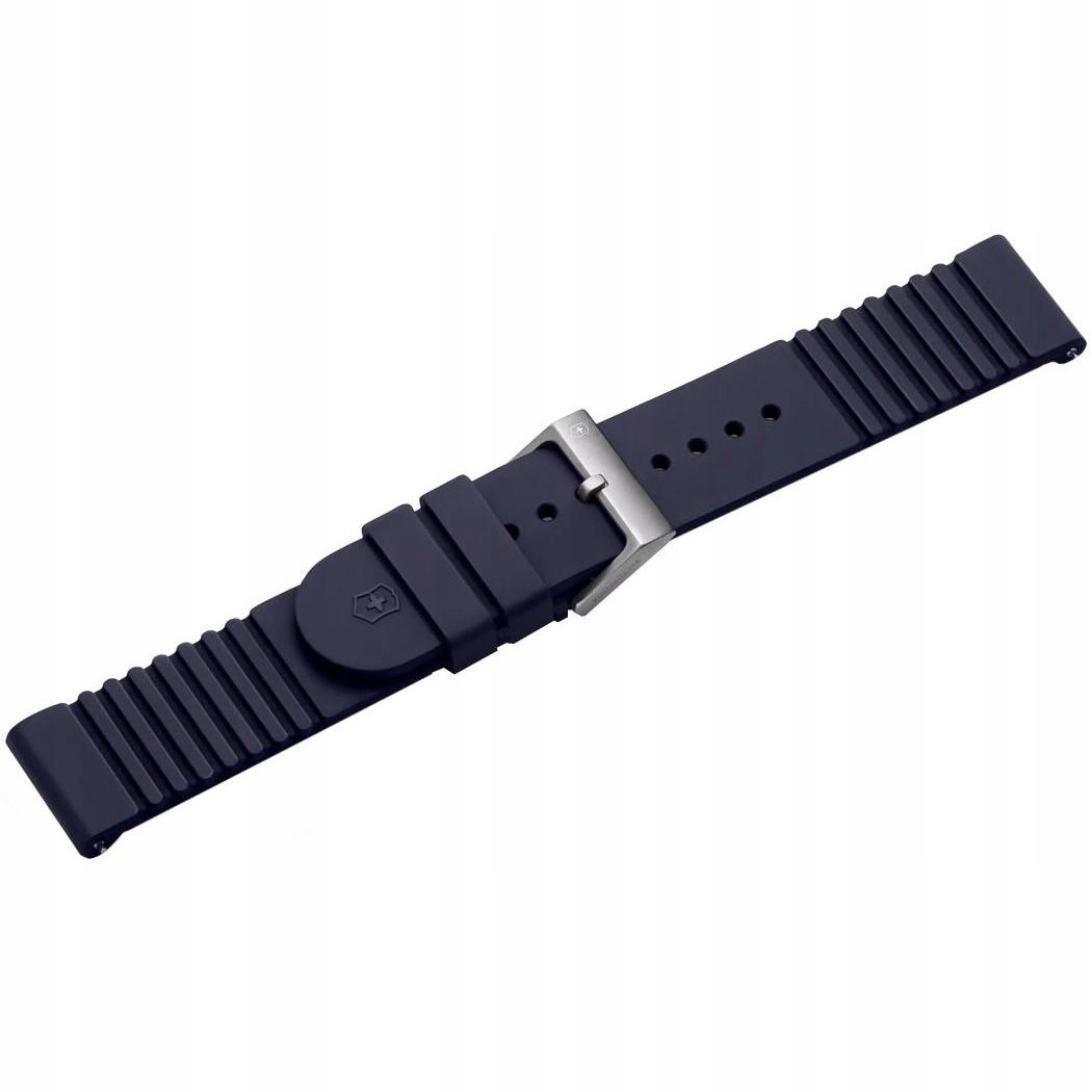 Pásek k hodinkám Victorinox V.60027 modrý kaučuk 21 mm