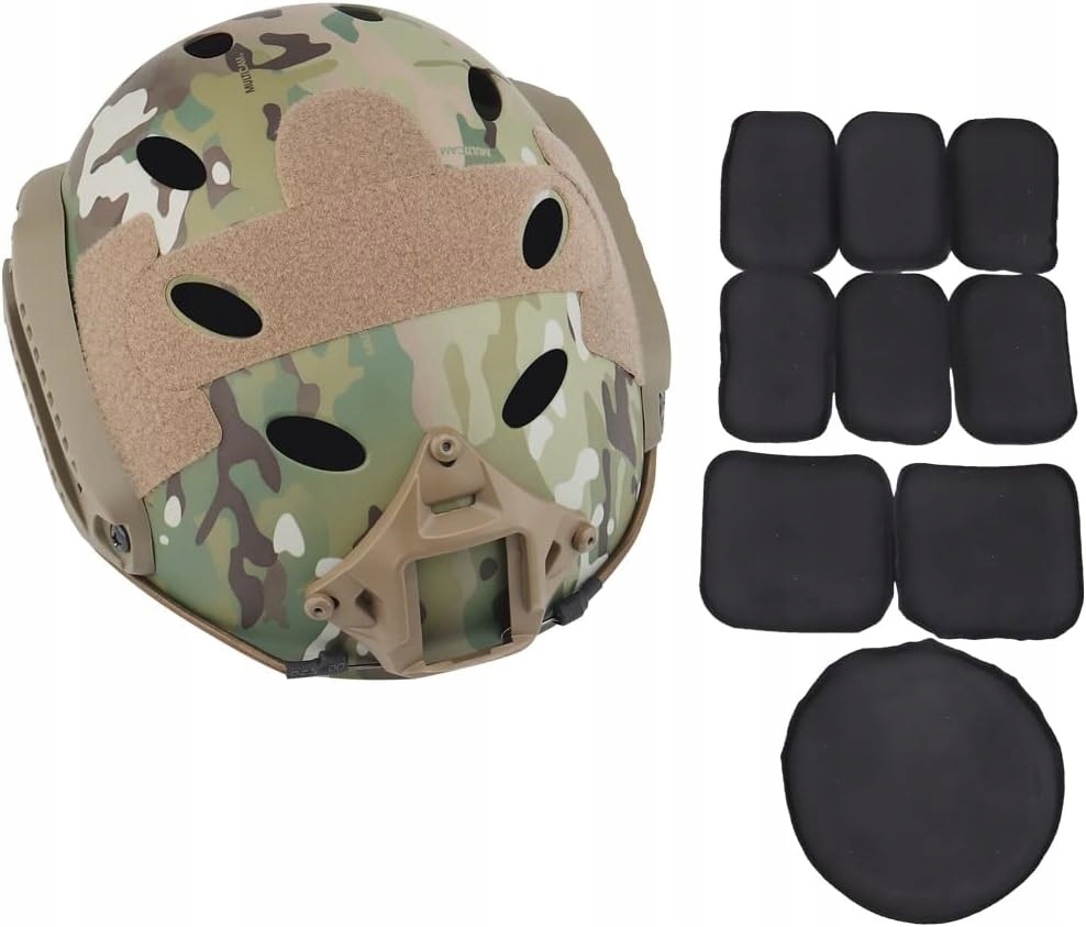 Vojenská Ochranná Přilba Tacsky Paintball Taktická Velikost M