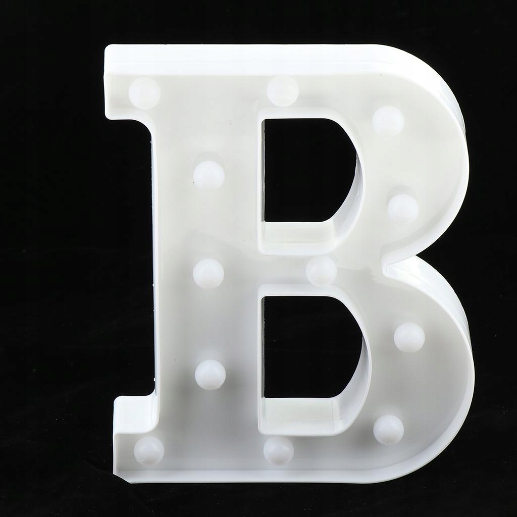 Decorative LED Letter Tent Sign with Lights B Producent Fenteer