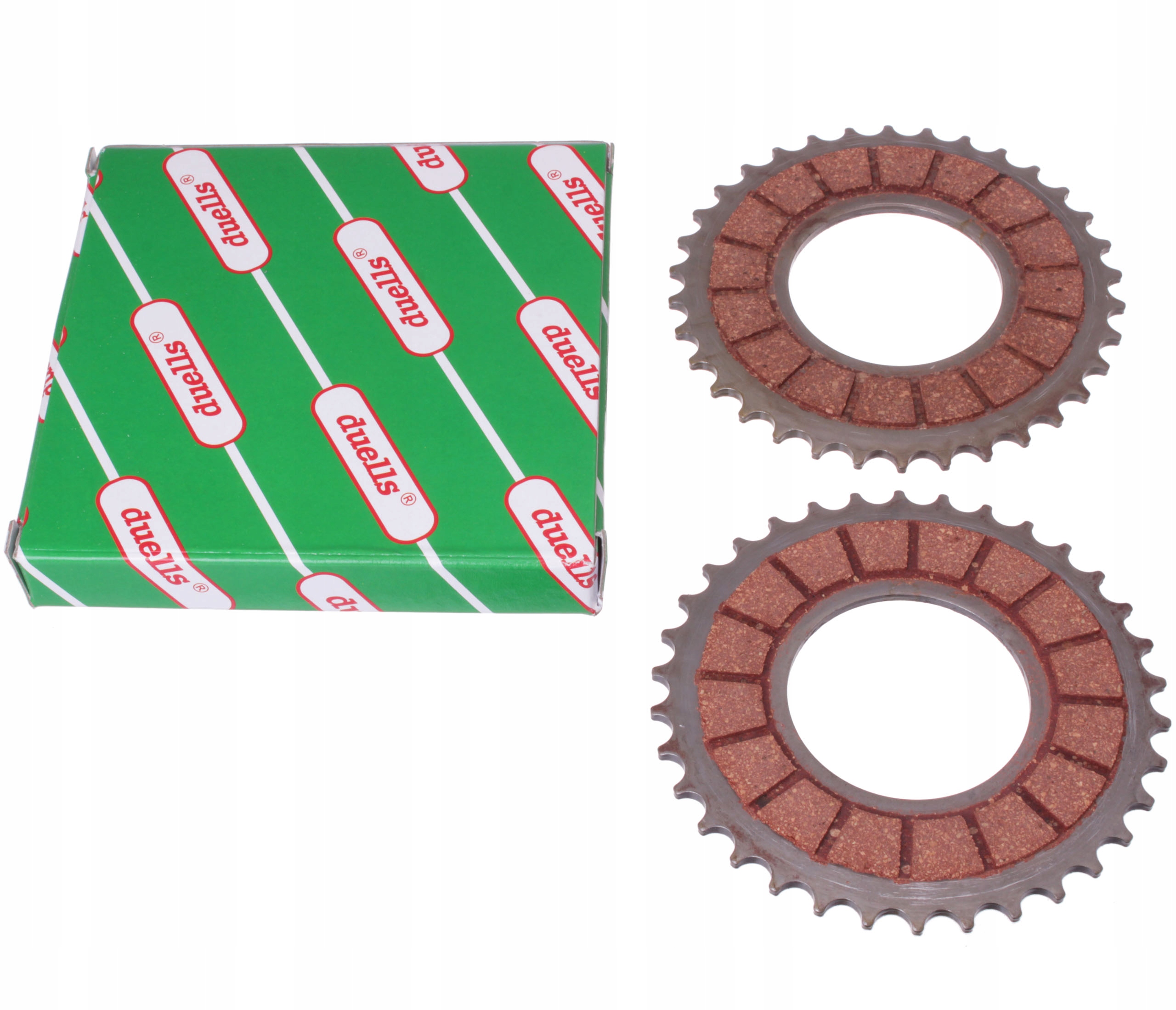 ROMET OGAR 200 JAWA 50 21 20 Mustang 23P Tarcza Sprzęgłowa Duells 2 Sztuki Producent Duells