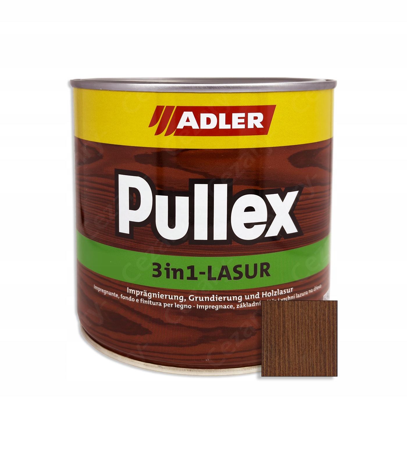 Adler Pullex 3in1 Palisander lazura do drewna 750ml impregnat Uv