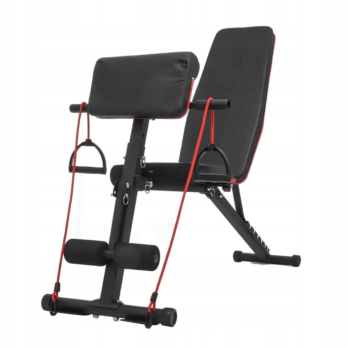 Ławka treningowa wielofunkcyjna regulowana do ćwiczeń siłowych fitness