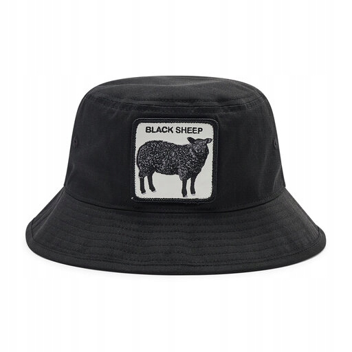 Panama klobouk Goorin Bros Bucket Baaad Guy Ovce černý velikost M