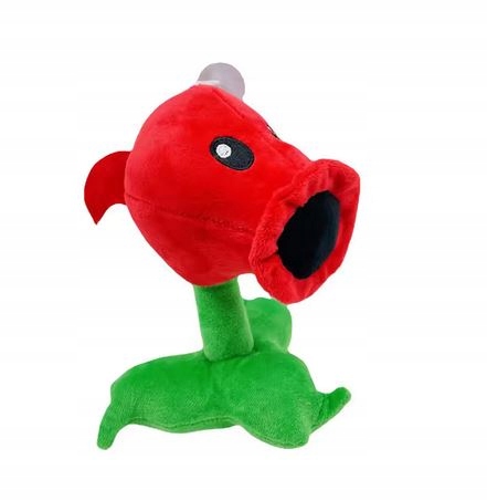 Peashooter Piros plüss Plants VS Zombies