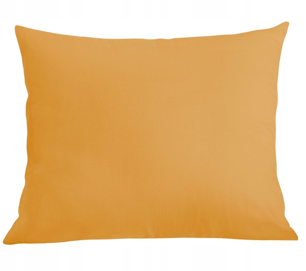 

Poszewka bawełniana 70x80 musztardowa jednobarwna