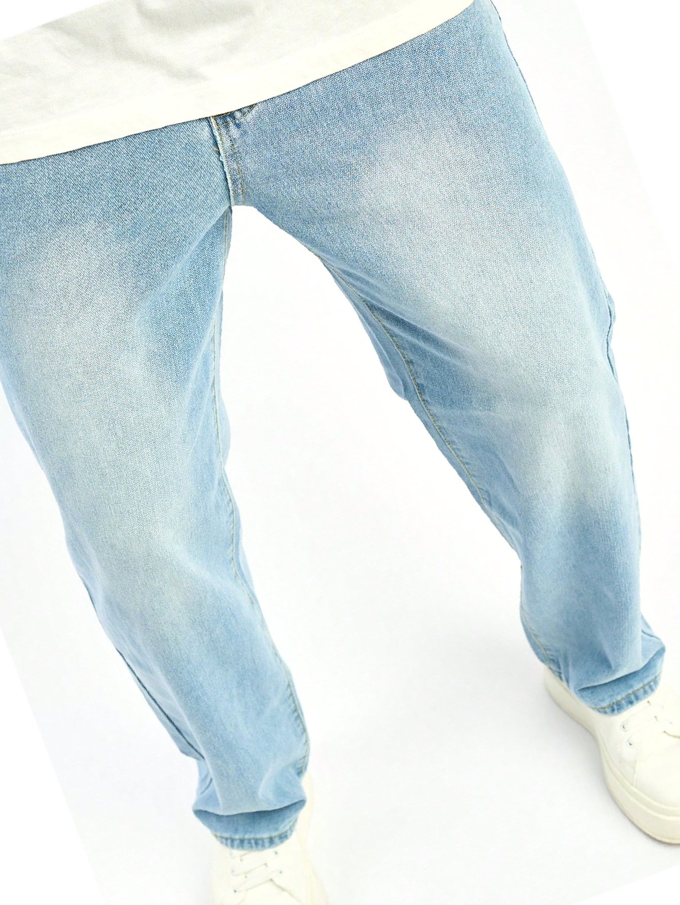 Pánské džíny na každý den, modré, zúžené, L