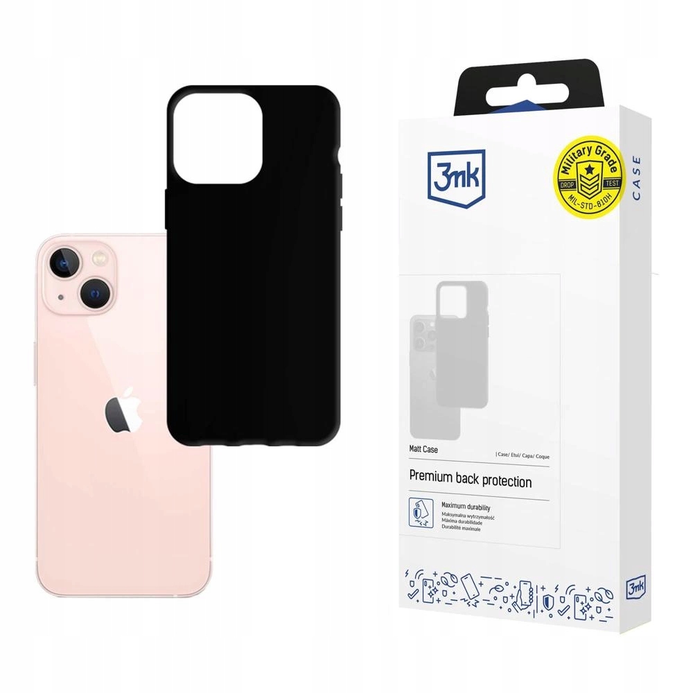 Etui 3mk Matt Case na iPhone 14 czarne