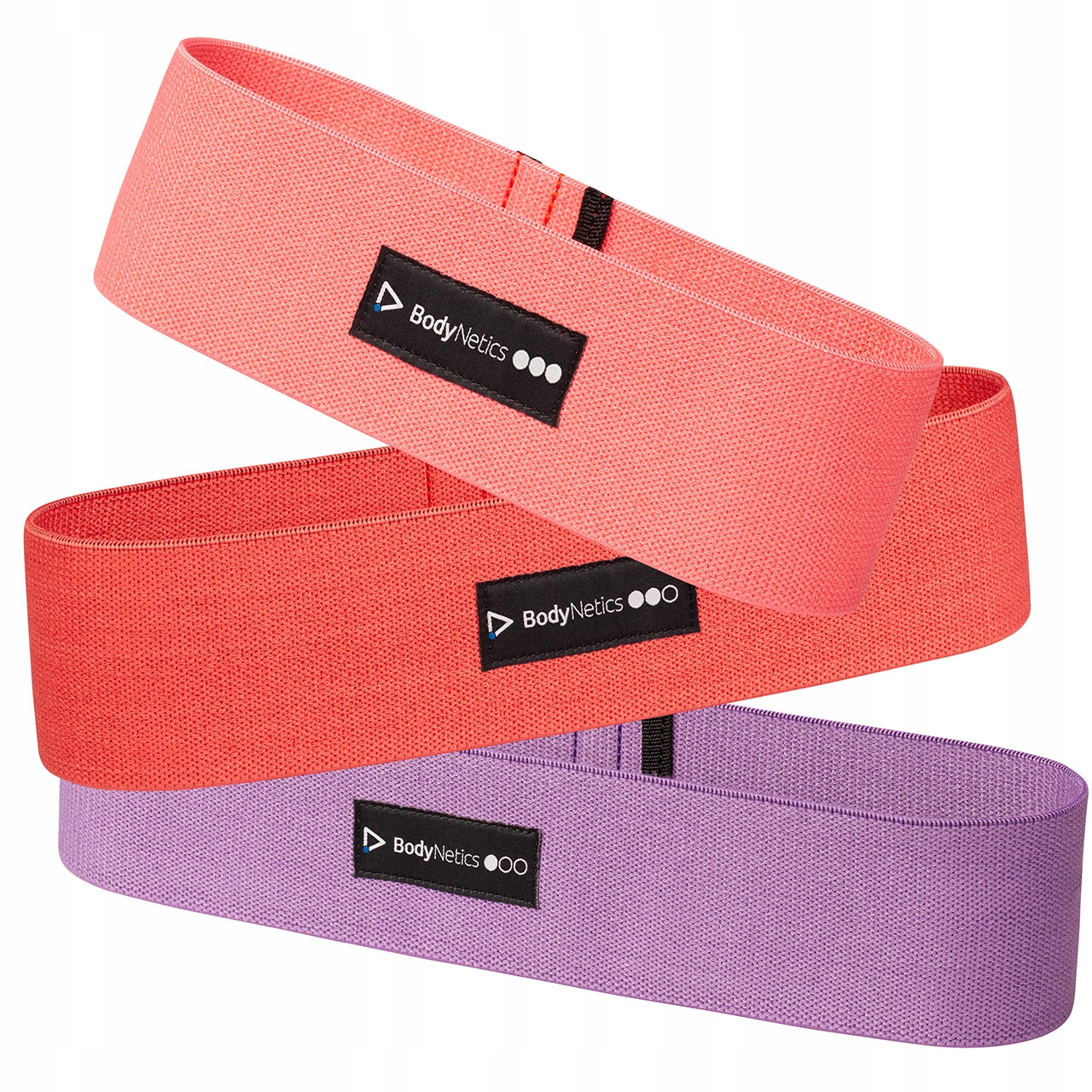 BODYNETICS HIP BAND TAŚMY GUMY DO ĆWICZEŃ MATERIAŁ Marka BodyNetics