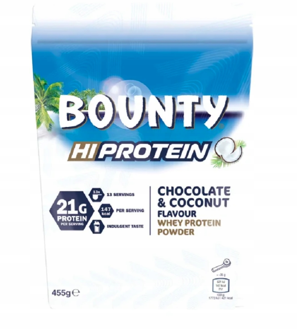Mars Bounty Hi Protein 455 g kokosová příchuť wpc koncentrát concentrate whey