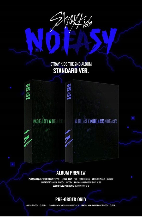 {{{ STRAY KIDS - NOEASY - B TYPE VER. Wytwórnia inna