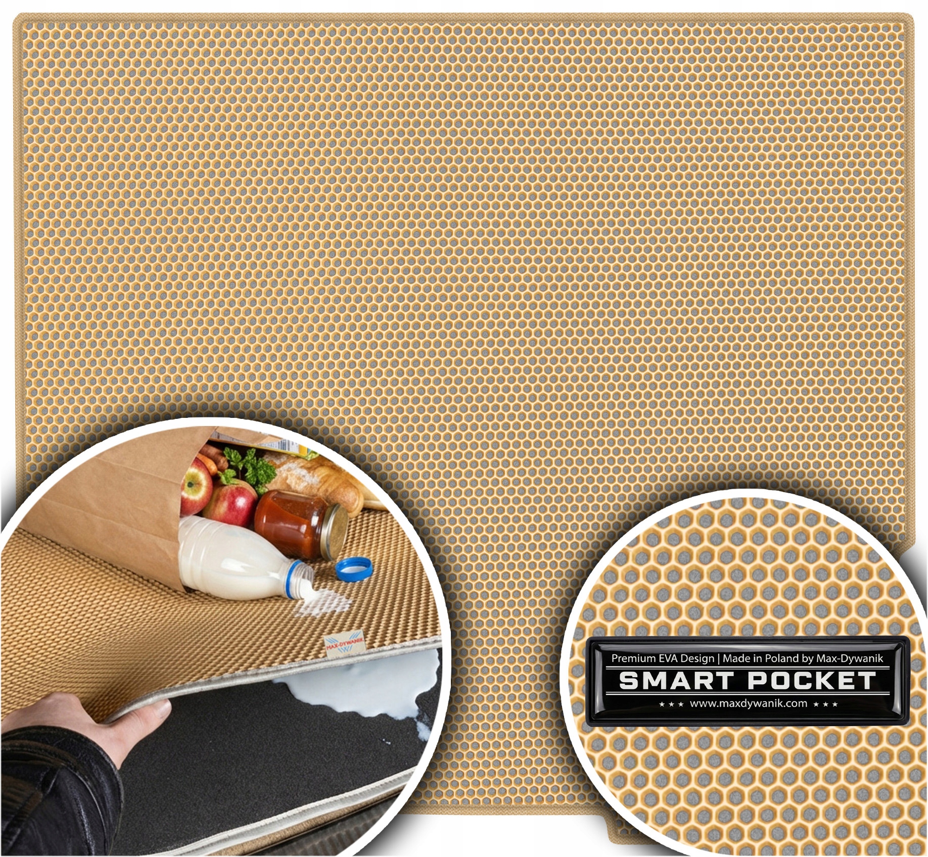 Opel Vivaro B Van Long 2014-2019 Vložka do batožinového priestoru Eva Smart Pocket Béžová