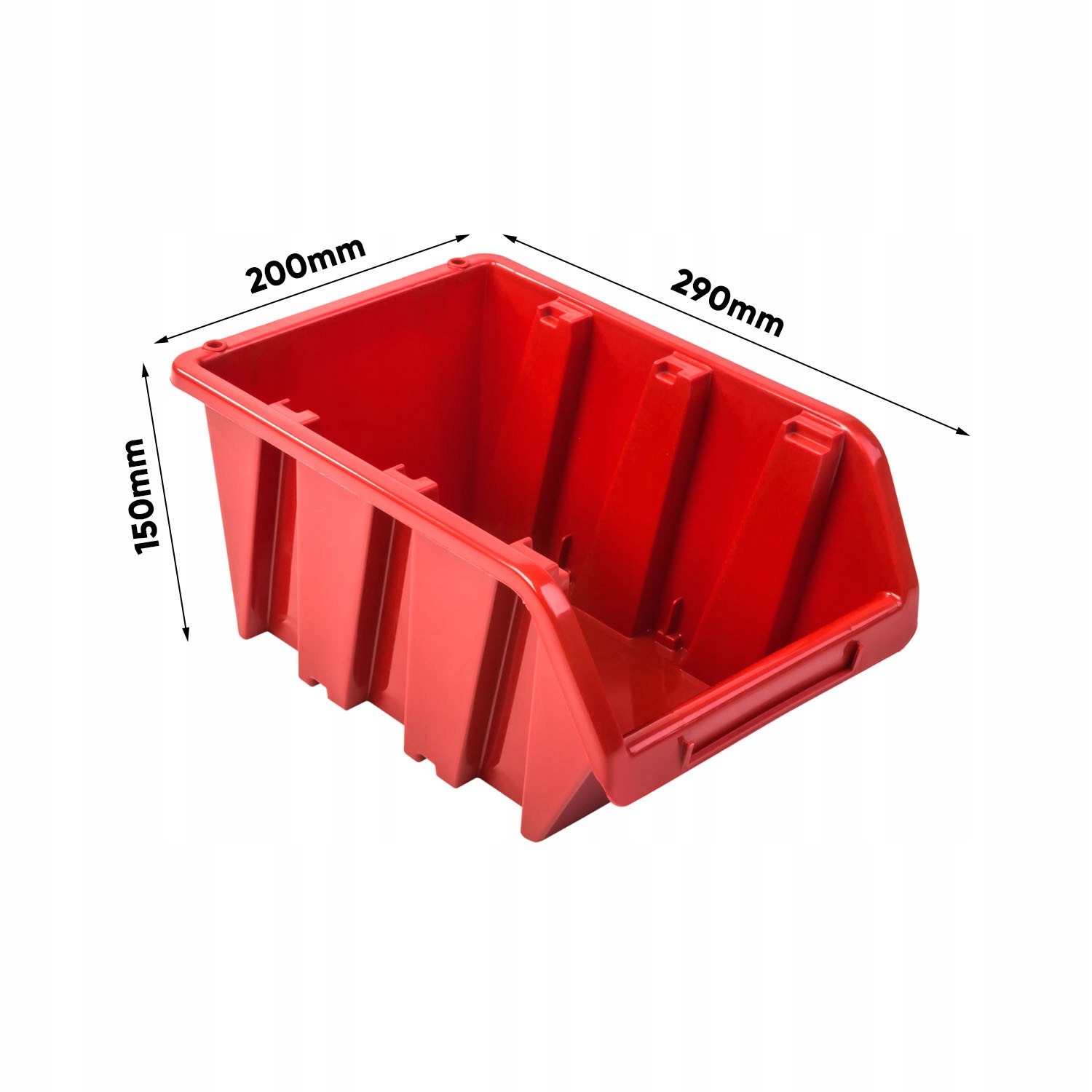 Pojemnik Magazyn 100x Organizer kuweta NP12 RED Kod producenta PRO-NP12-R444x100