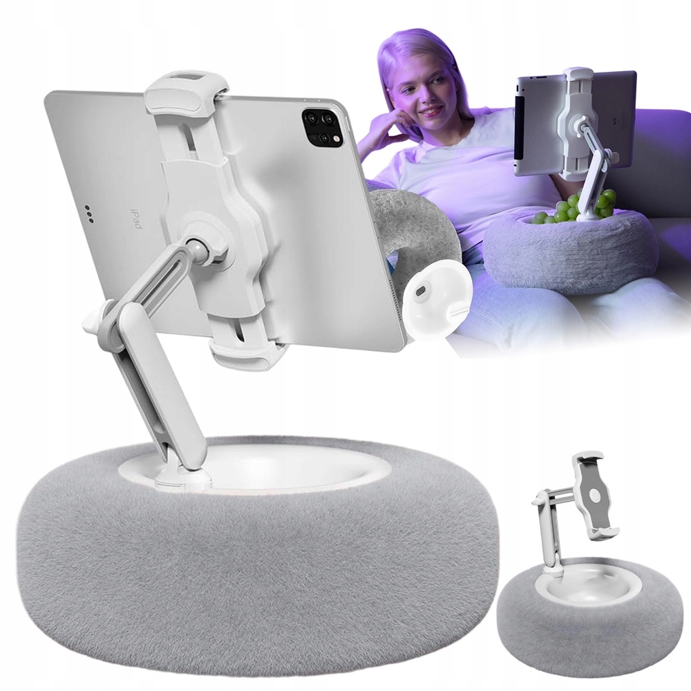 Poduszka Stojak Pod Tablet I Telefon Z Miękką Poduszką Uniwersalny