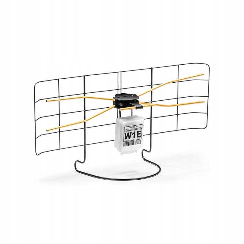 Antena pokojowa DVB-T2 HEVC DAVBOL W1E NAJLEPSZA SUPERMOCNA zewnętrzna mała Marka bez marki