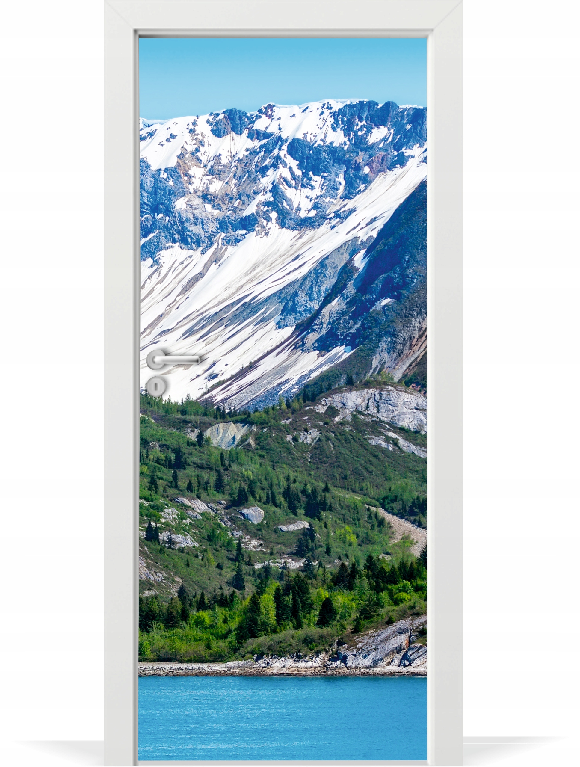 

Folia fototapeta na drzwi krajobraz góry alaska