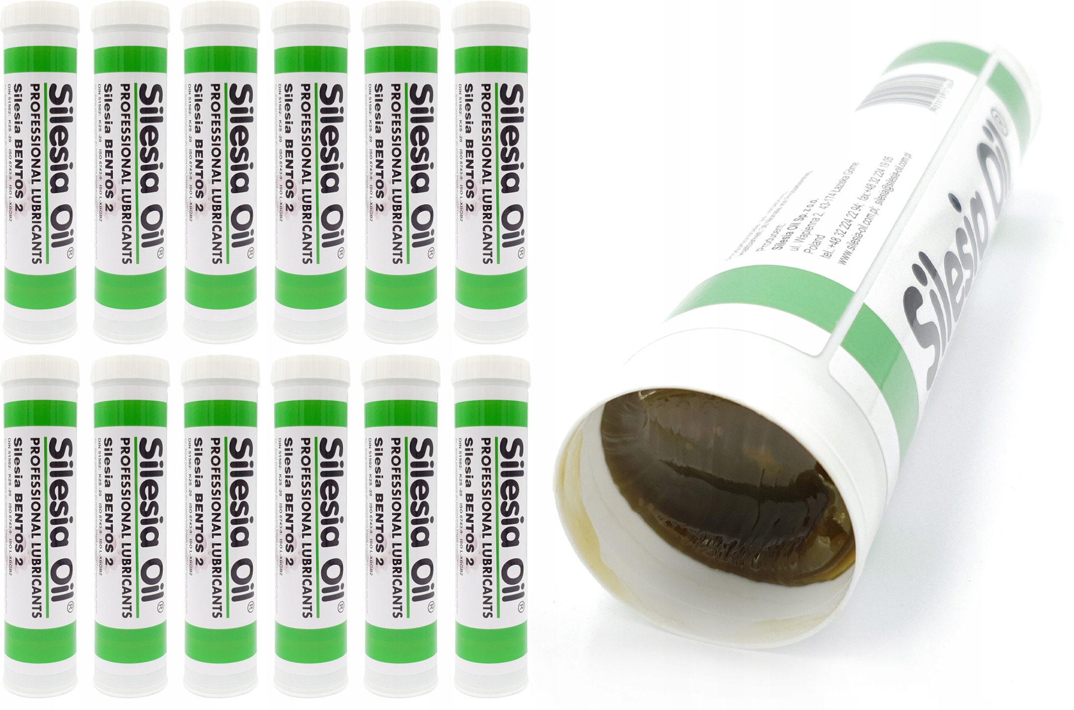 SILESIA BENTOS 2 400 г високотемпературна мастило x12