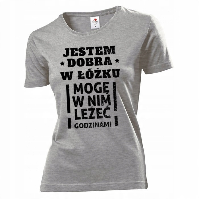 

Koszulka damska Jestem dobra w łóżku XXL