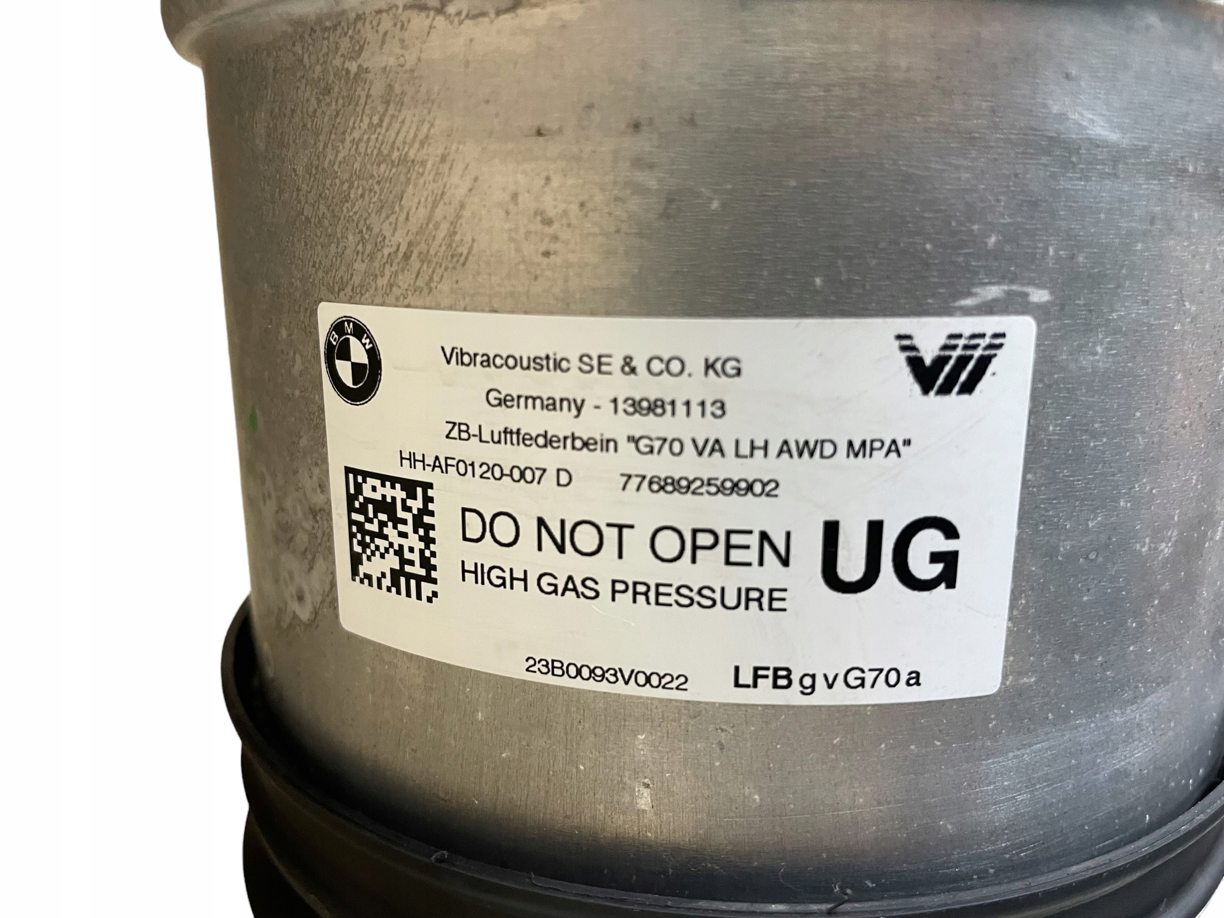 shock absorber VDC front left BMW i7 G70 M60 X-DRIVE 660PS 2023R
