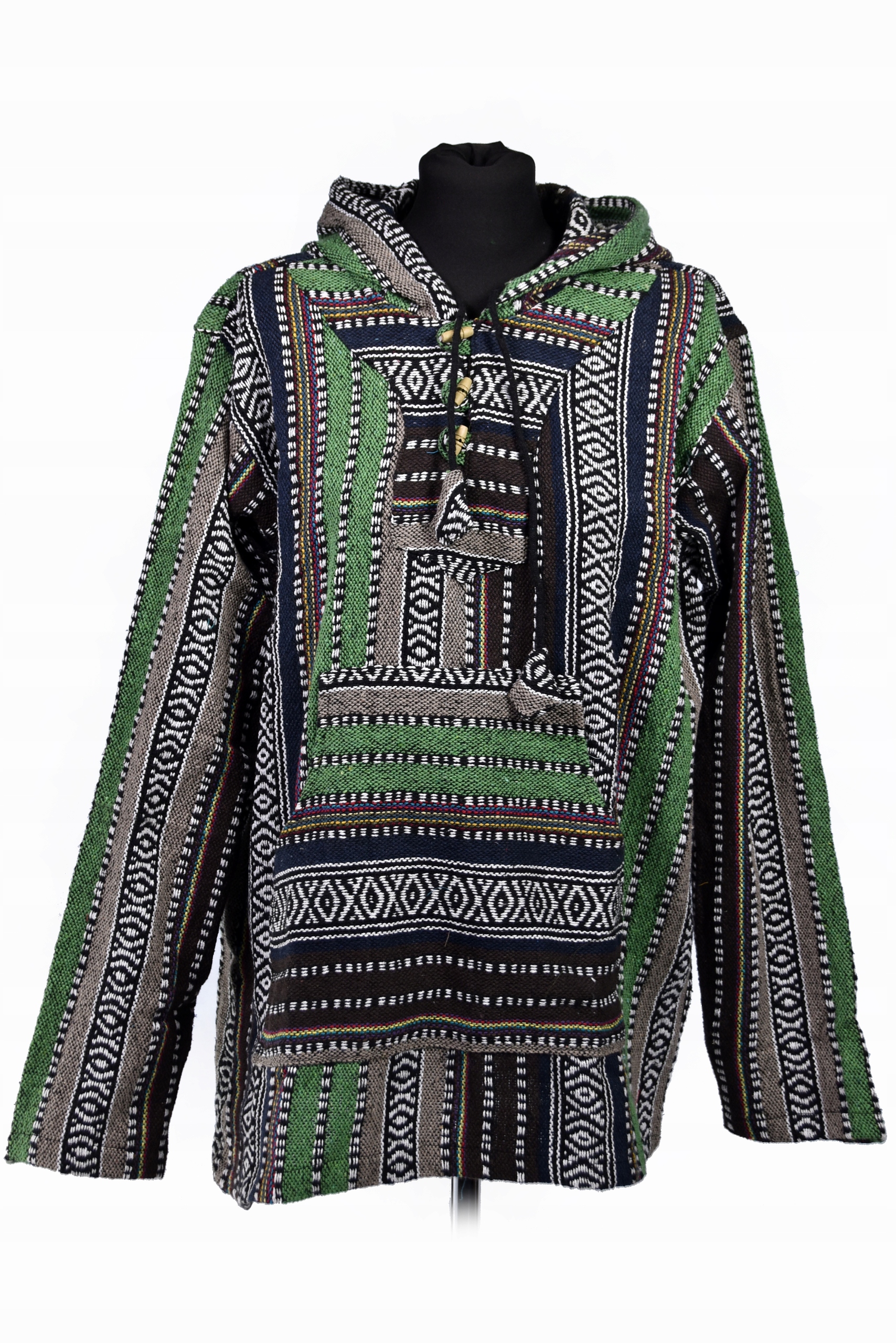 mikina s kapucí Nepál Klokanka Etno 100% bavlna