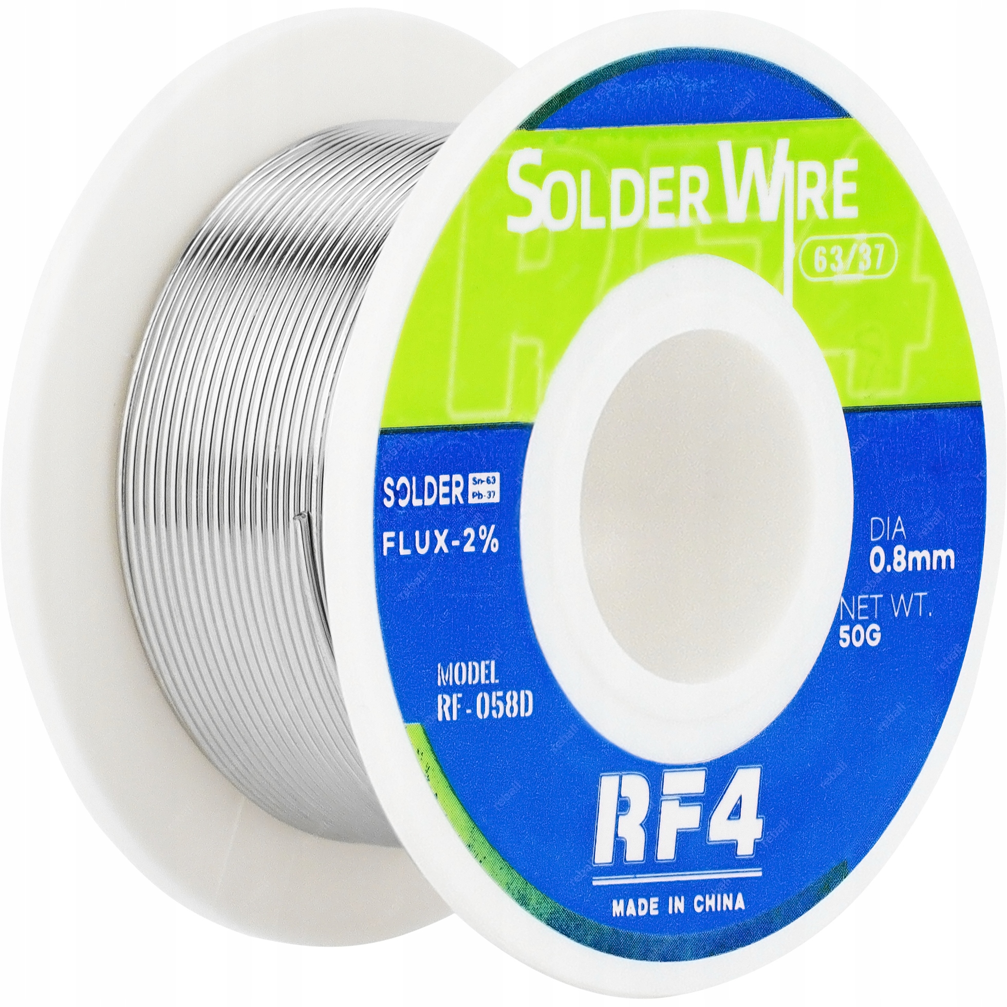 CYNA Z TOPNIKIEM OŁOWIOWA 0,8mm 50g DO LUTOWNIC PRECYZYJNYCH SPRAWDZONA HQ