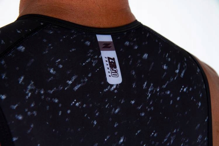 ZEROD Strój triathlonowy rozpinany z przodu START strobolight M Model START