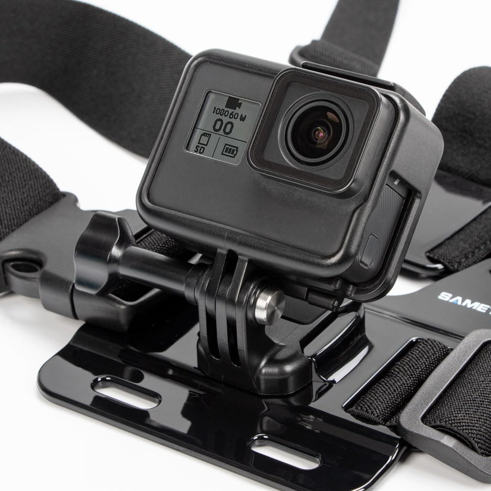 Pasek Na Głowę Pas Na Klatkę Do GoPro Hero 13 12 11 DJI Osmo Max Sametop — miniatura 3