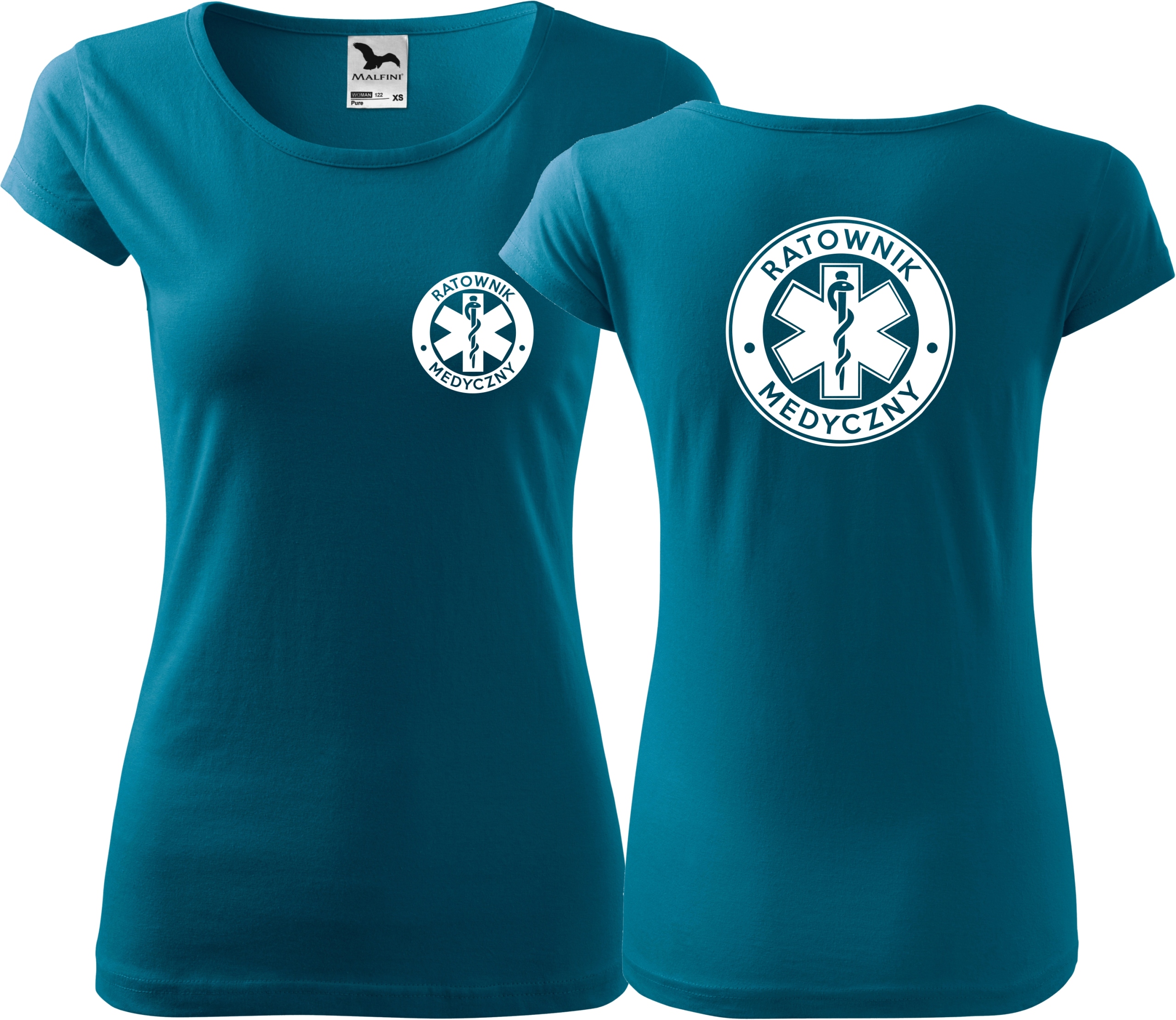 

Damska koszulka medyczna Pure Ratownik Medyczny
