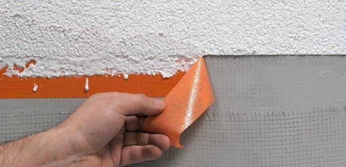 10szt TAŚMA ELEWACYJNA TYNKARSKA MOCNA BUDOWLANA POMARAŃCZOWA 48mm x 50 Marka inna