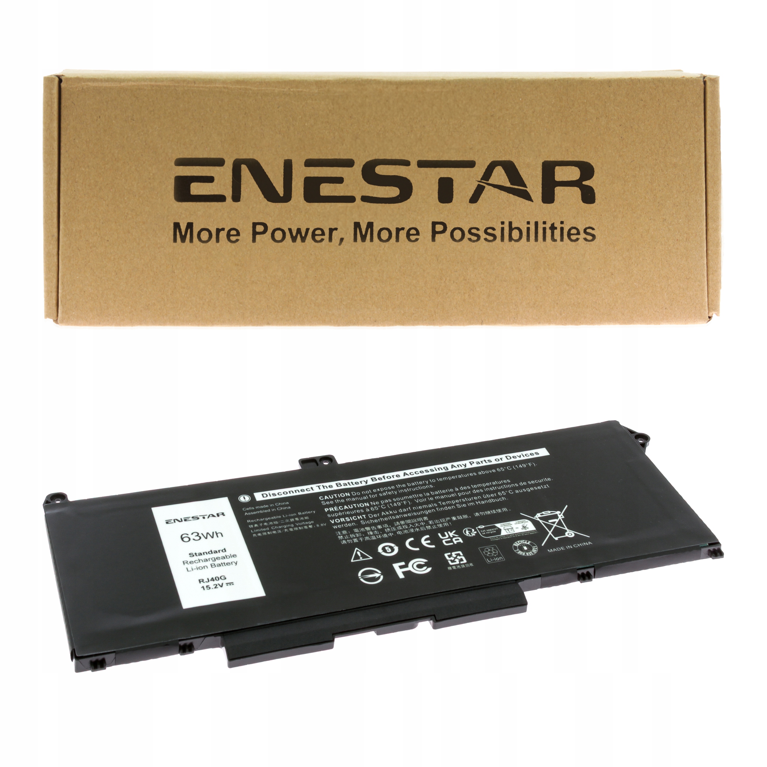 Premium bateria do Dell M033W RJ40G Latitude 15 3560 5420 5520 Precision