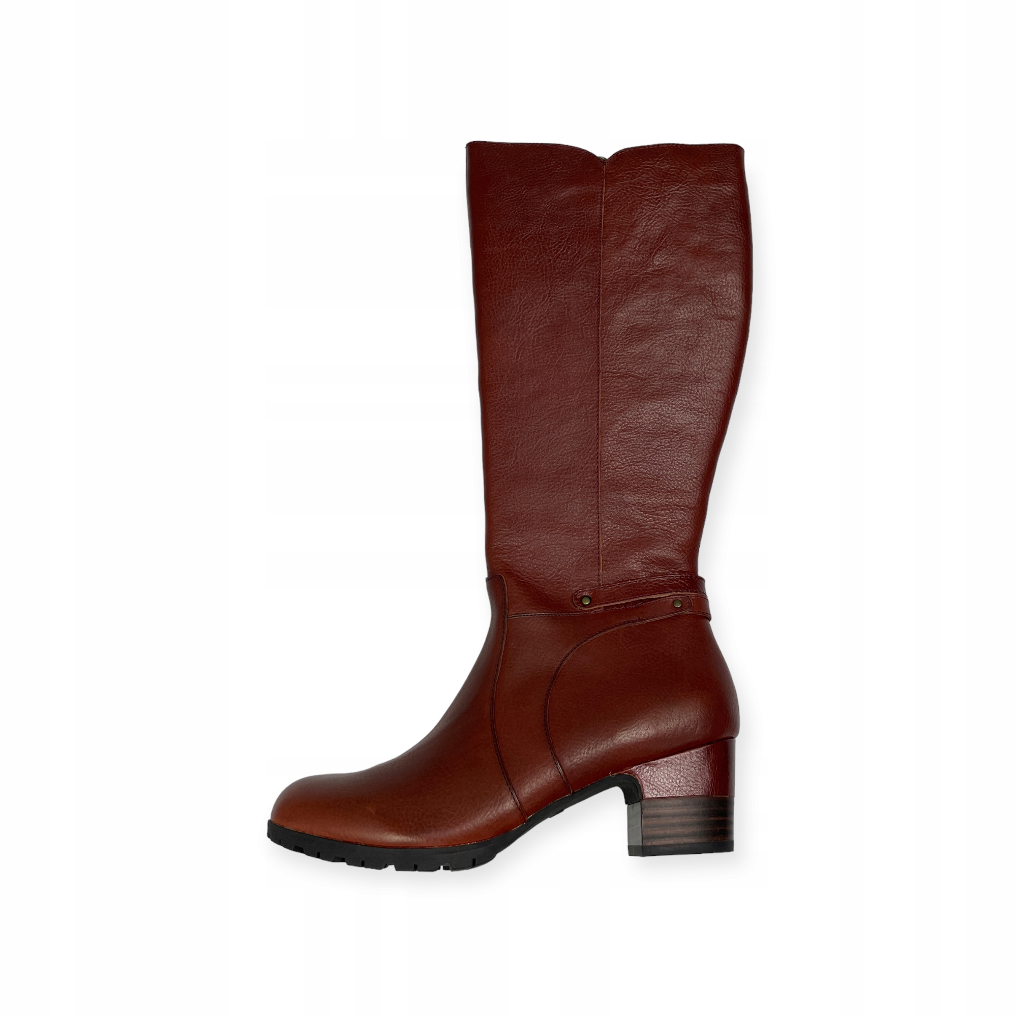 Dlouhé hnědé dámské kozačky Jambu's 39