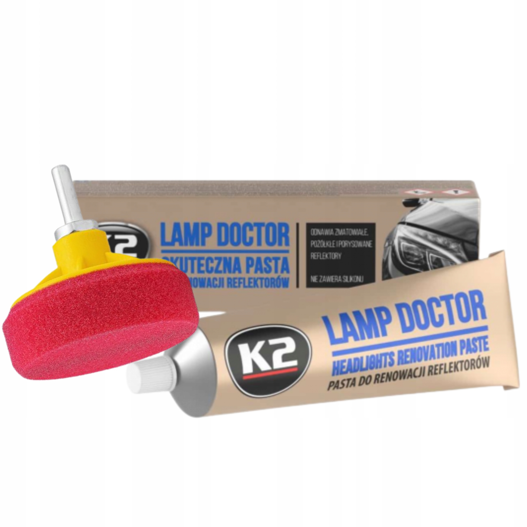 K2 ZESTAW DO REFLEKTORÓW Lamp Doctor Pasta + Pad