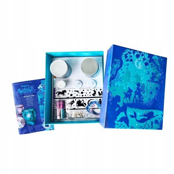 Zestaw Kreatywny Nocne Lampki 2 Sztuki Box Candiy