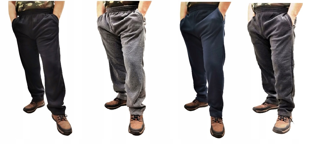 OCIEPLANE SPODNIE DRESOWE ROBOCZE MĘSKIE CIEPŁE NA CODZIEŃ DO PRACY 4XL Marka inna